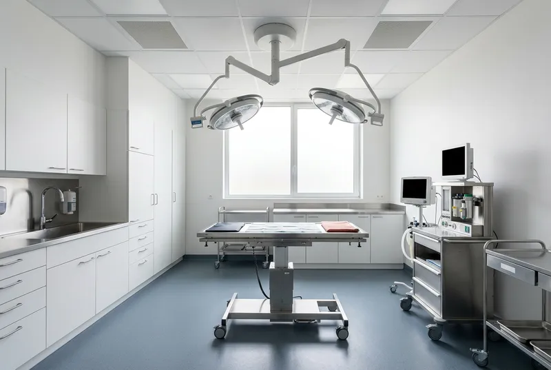 Bloc chirurgical vétérinaire en inox
